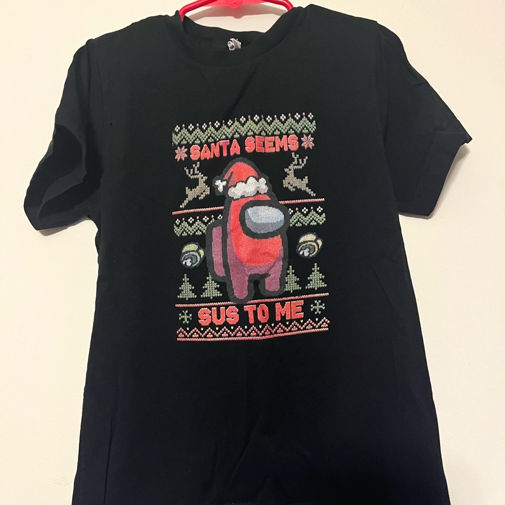 “Santa seems Sus to Me” christmas Tee